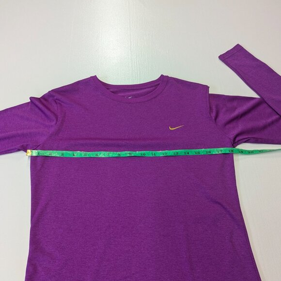 Nike Dri-Fit Size Medium Purplish Athletic Shirt - Picture 4 of 10